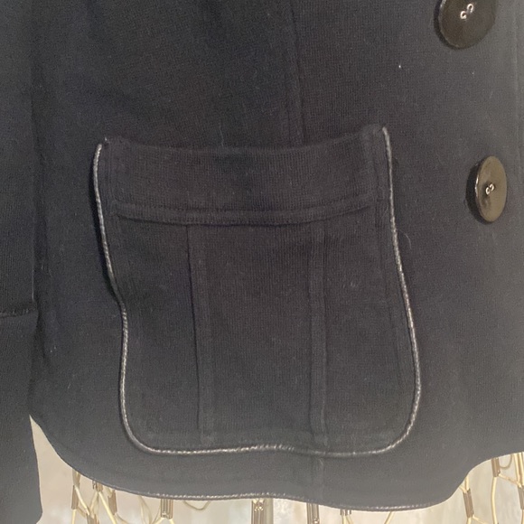 Cleo lined cotton knit blazer - Picture 3 of 9